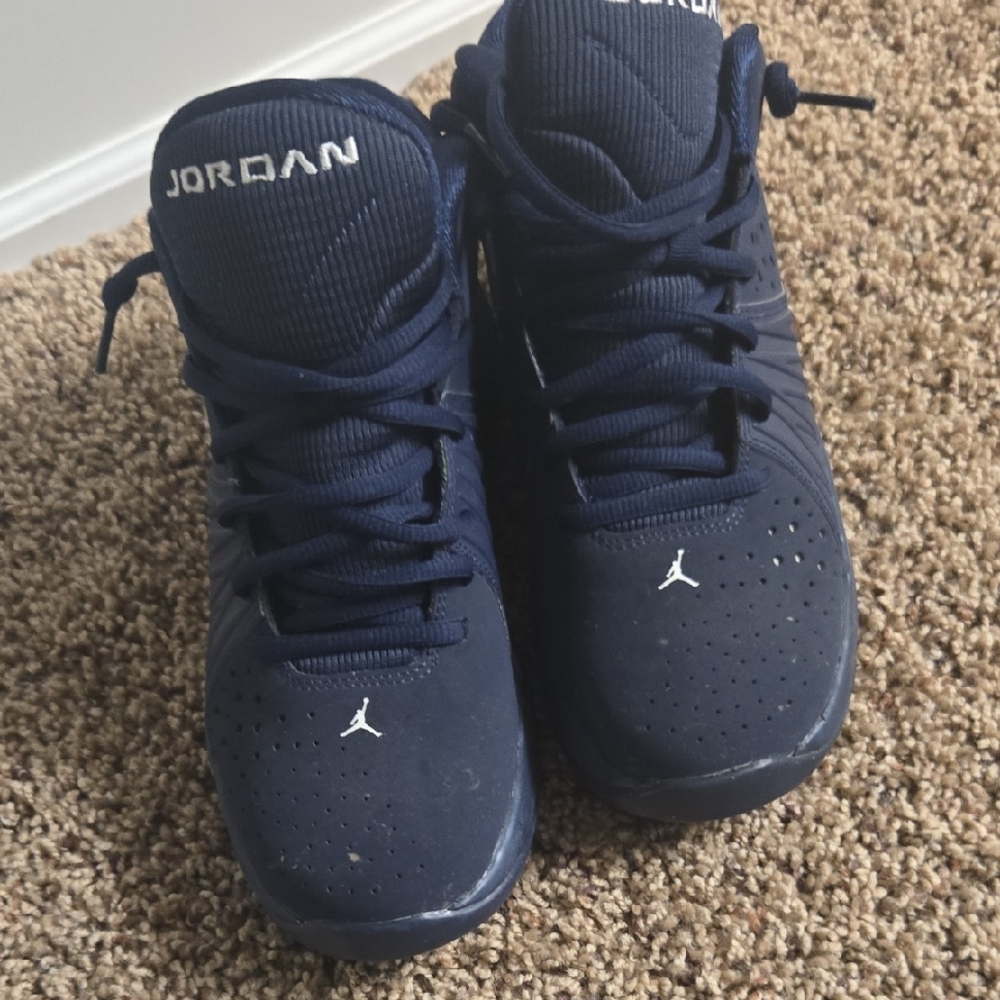 Jordans Navy Blue Sneakers